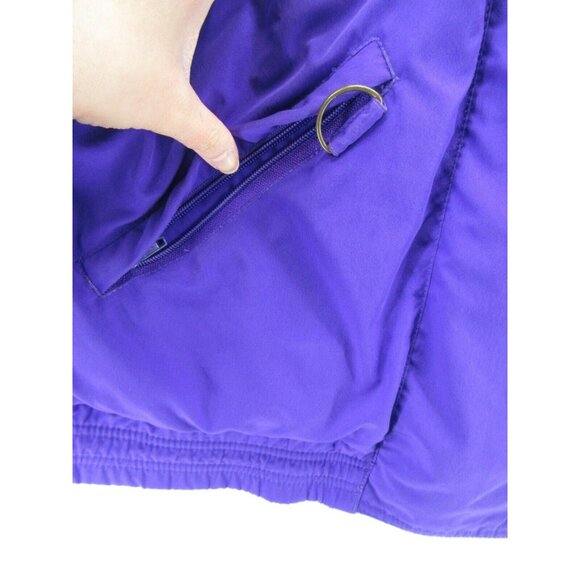 VINTAGE Eddie Bauer Jacket Large Goose Down Puffer Layered Bomber - Picture 5 of 12